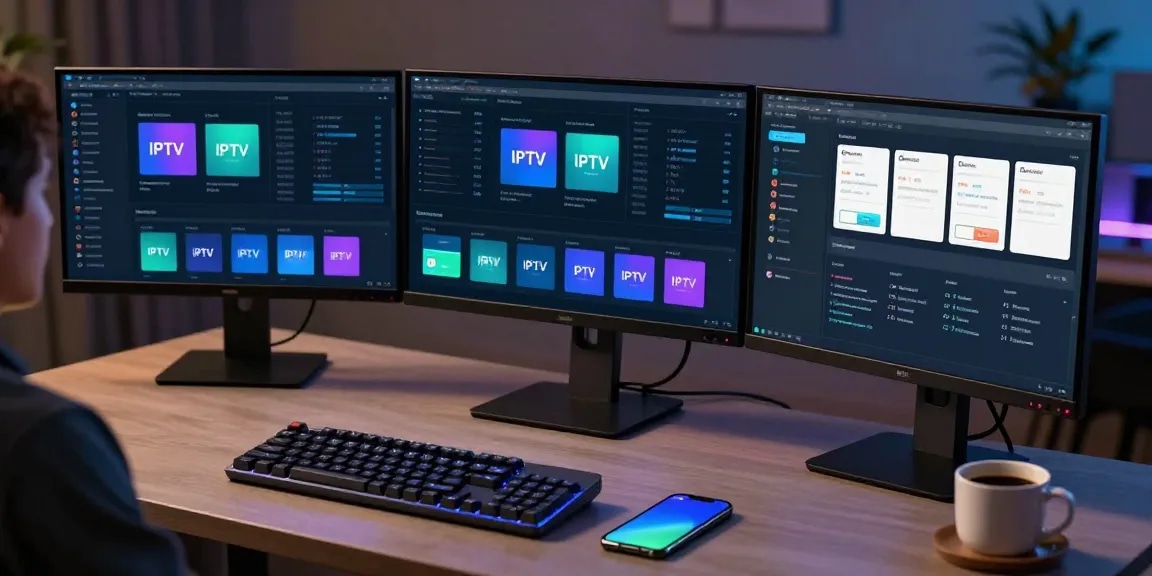 IPTV reseller management dashboard displaying software tools for robust digital services and subscription control.