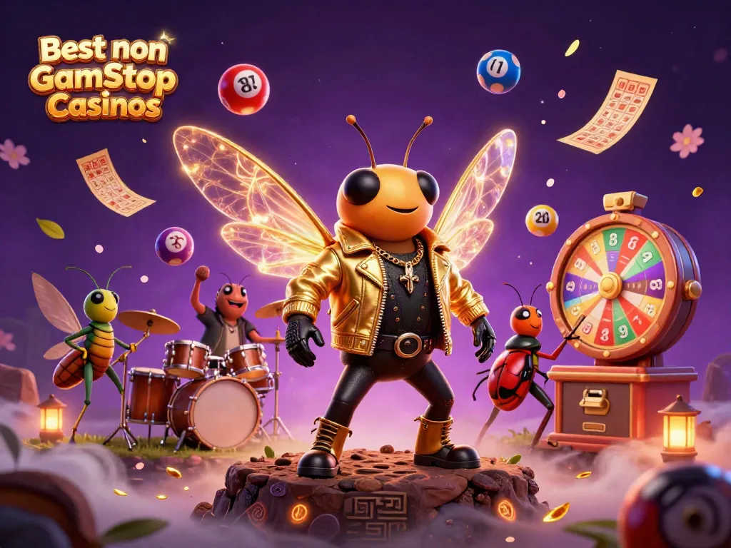Experience exciting gameplay at the Best non Gamstop Casinos with vibrant lottery elements and dynamic characters.