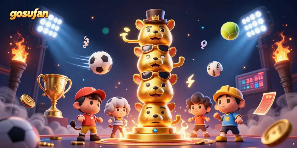 Experience the excitement of gosufan's gaming with dynamic casino characters and elements!