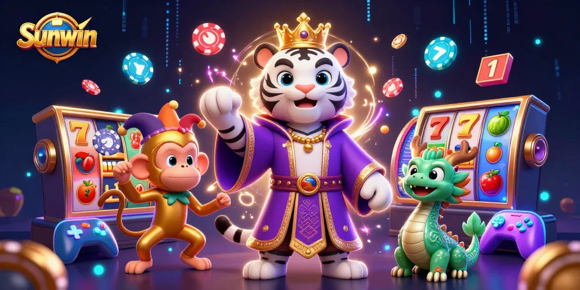 Sunwin offers engaging slot machines with vibrant characters and dynamic gameplay for an exciting casino experience.
