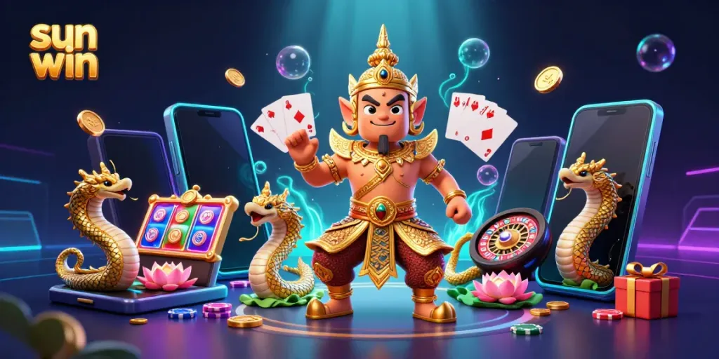 Experience thrilling spins with sun win, featuring engaging slot games and vibrant casino elements.