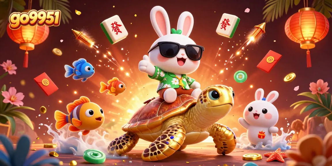 Win big with go9951's captivating games featuring a lucky rabbit and golden sea turtle!