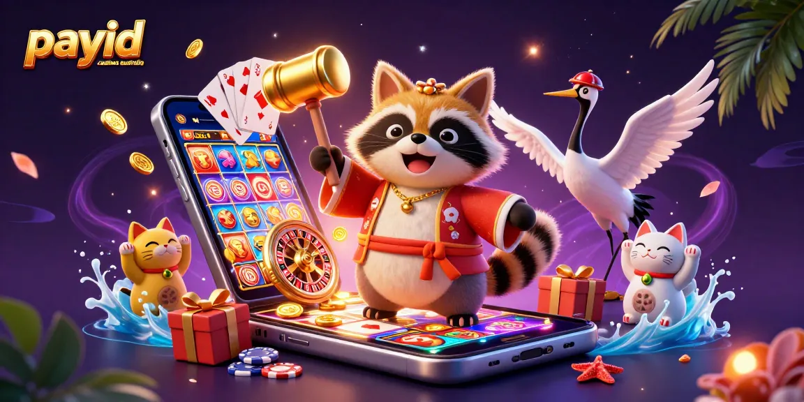 Experience the excitement of payid casinos Australia with vibrant characters and dynamic gaming elements.
